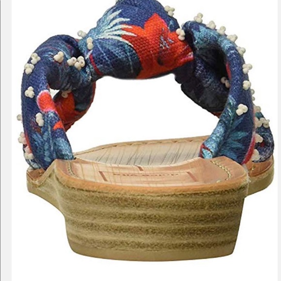 Dolce Vita Haviva Blue Multi Color Sandal💥2 SIZES - Picture 2 of 6
